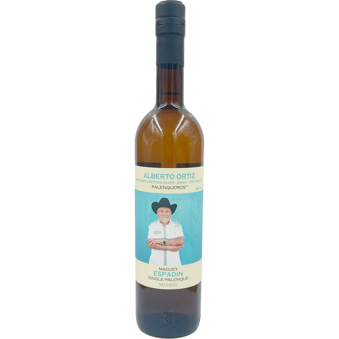 Palenqueros Alberto Ortiz Espadin 49% 750ml Single Palenque 100% Maguey