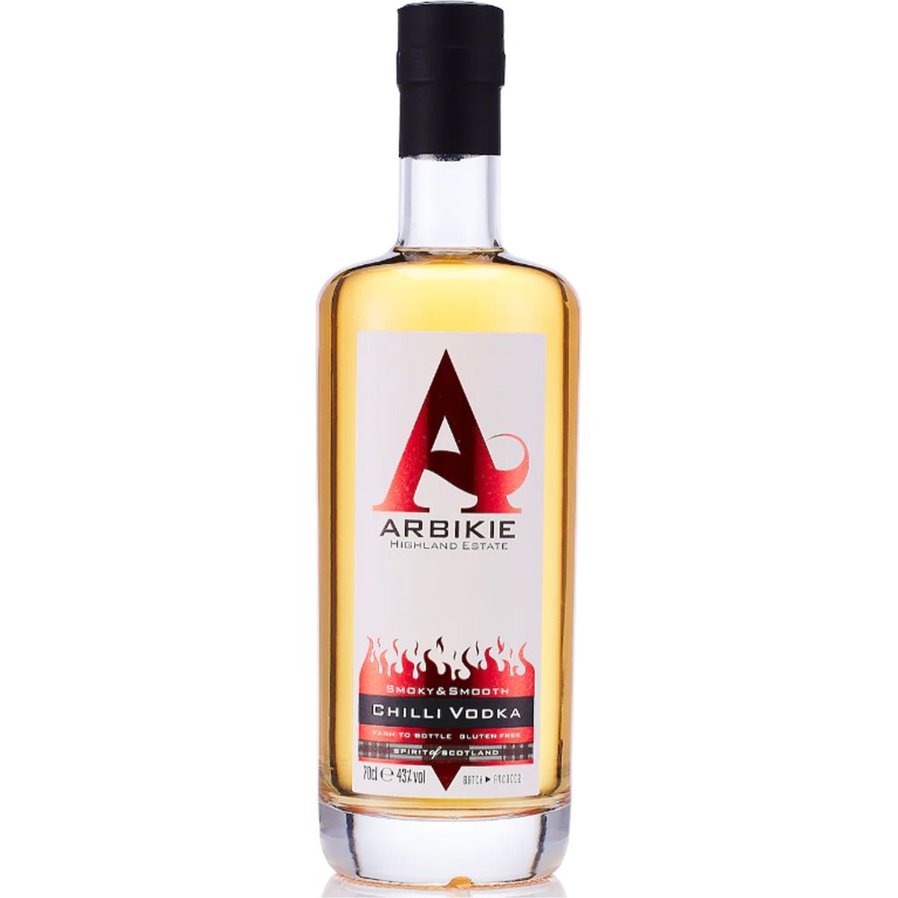 Arbikie Smoky and Smooth Chilli Vodka