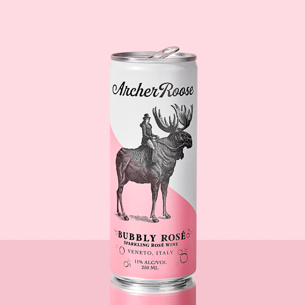 Archer Roose Bubbly Rosé Ready To Drink Canned Cocktails 4pk