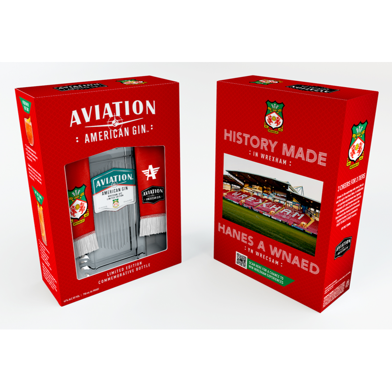 Aviation by Ryan Reynolds Wrexham AFC Limited Edition Gin