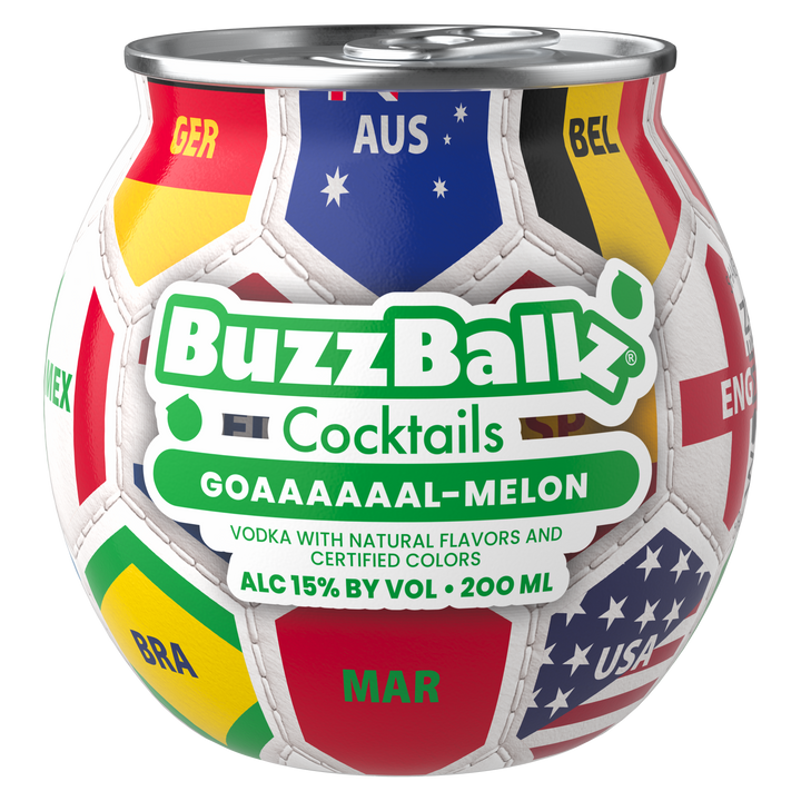 BuzzBallz GOAAAAAL-Melon Citrus Pre-Mixed Cocktails 4 Pack