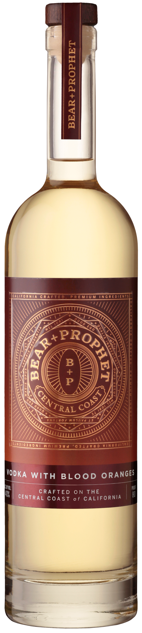 Bear + Prophet Blood Orange Vodka 750mL