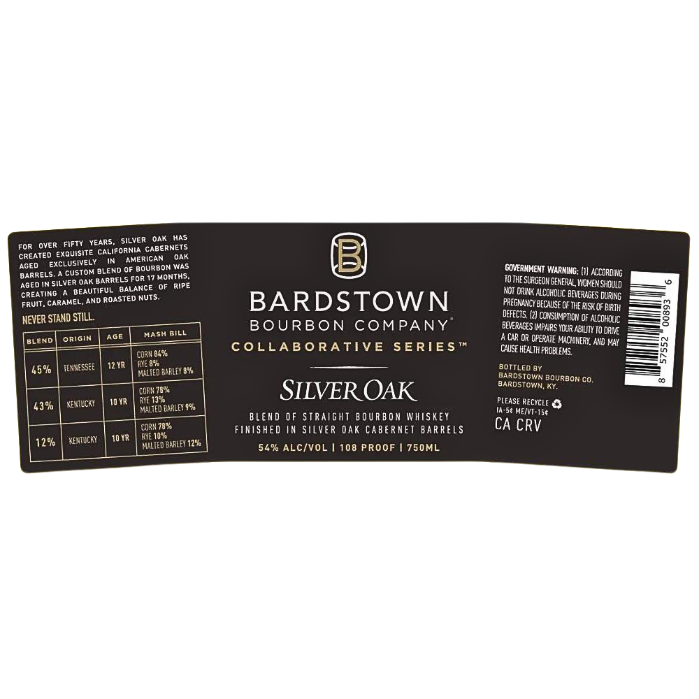 Bardstown Bourbon Company Collaborative Series Silver Oak