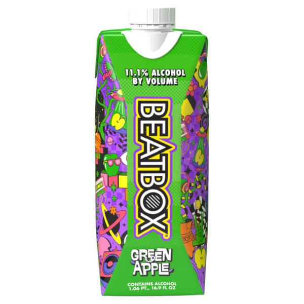 BeatBox Green Apple | 11.1% Party Punch – Wooden Cork