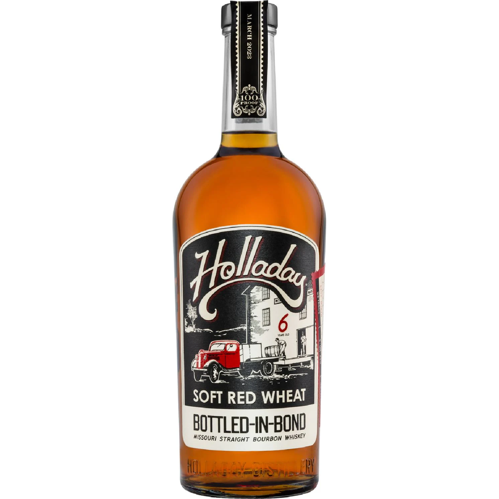 Ben Holladay Soft Red Wheat Bottle in Bond Bourbon Whiskey