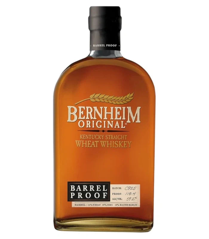 Bernheim Barrel Proof Kentucky Straight Wheat Whiskey Batch C925