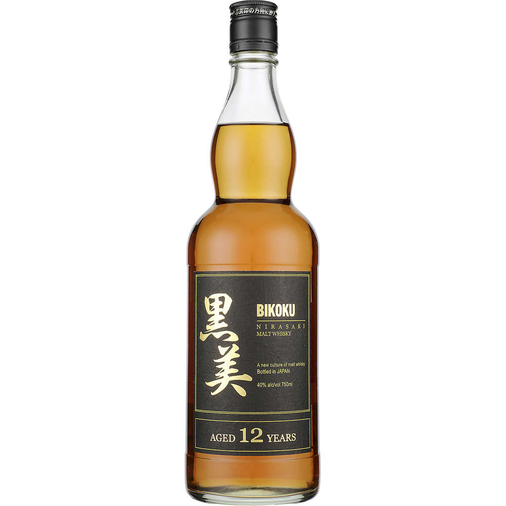 Bikoku Single Malt Whisky Nirasaki 12 Year 80 Proof