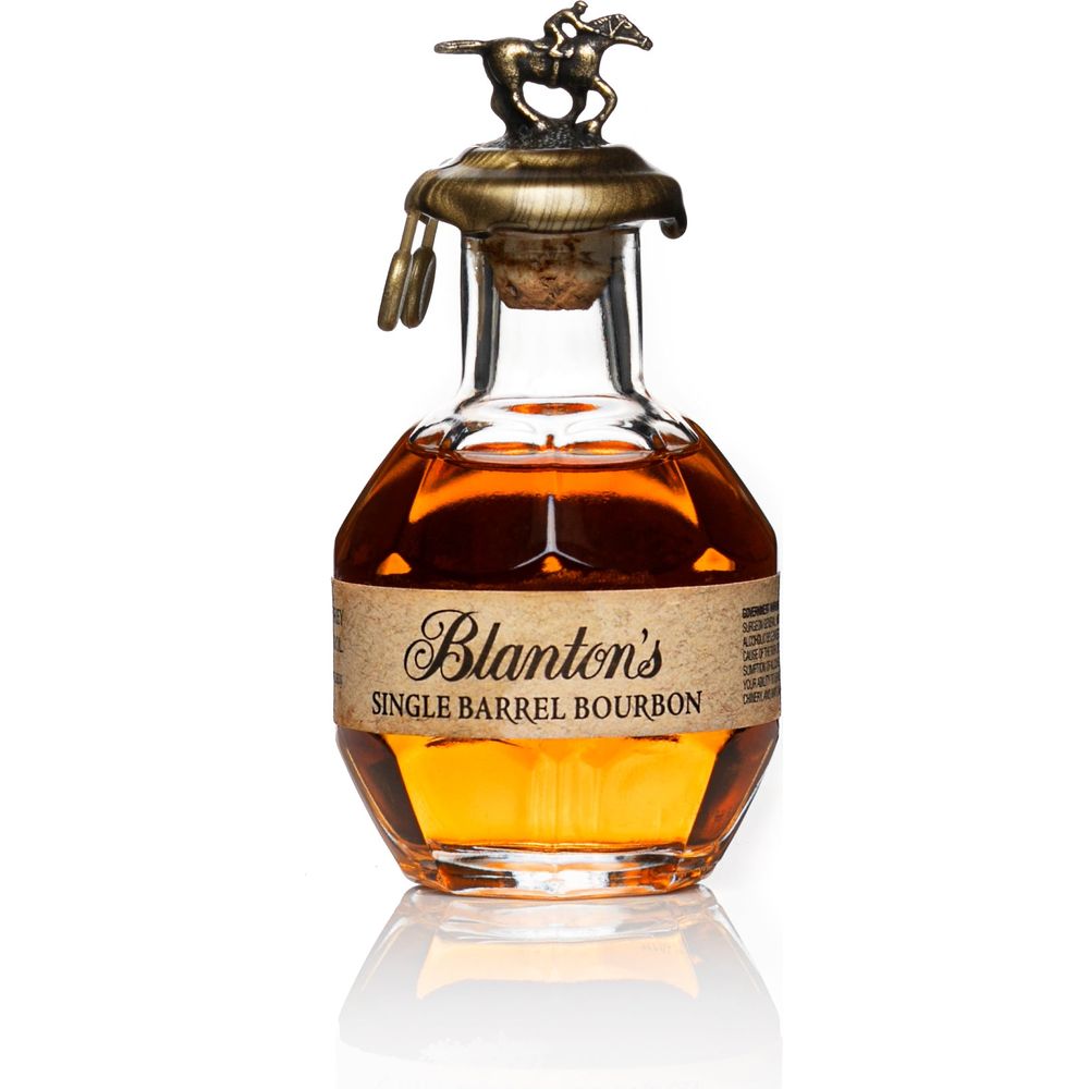 Buy Blanton's Miniature Bourbon 50ml Shot Blanton's Wooden Cork 1