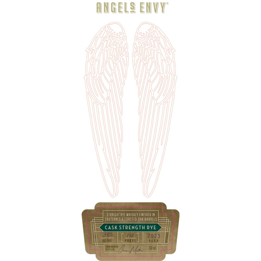 Angel's Envy 2023 Cask Strength Rye