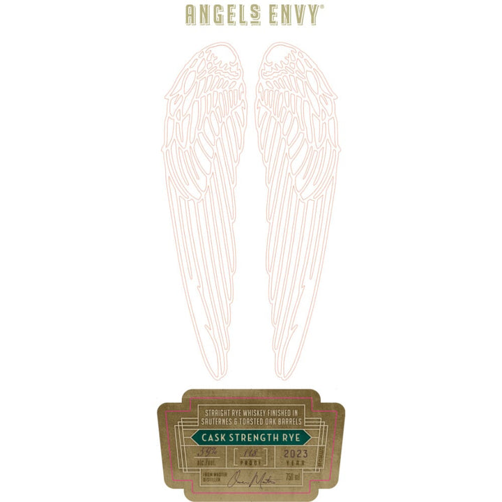 Angel's Envy 2023 Cask Strength Rye