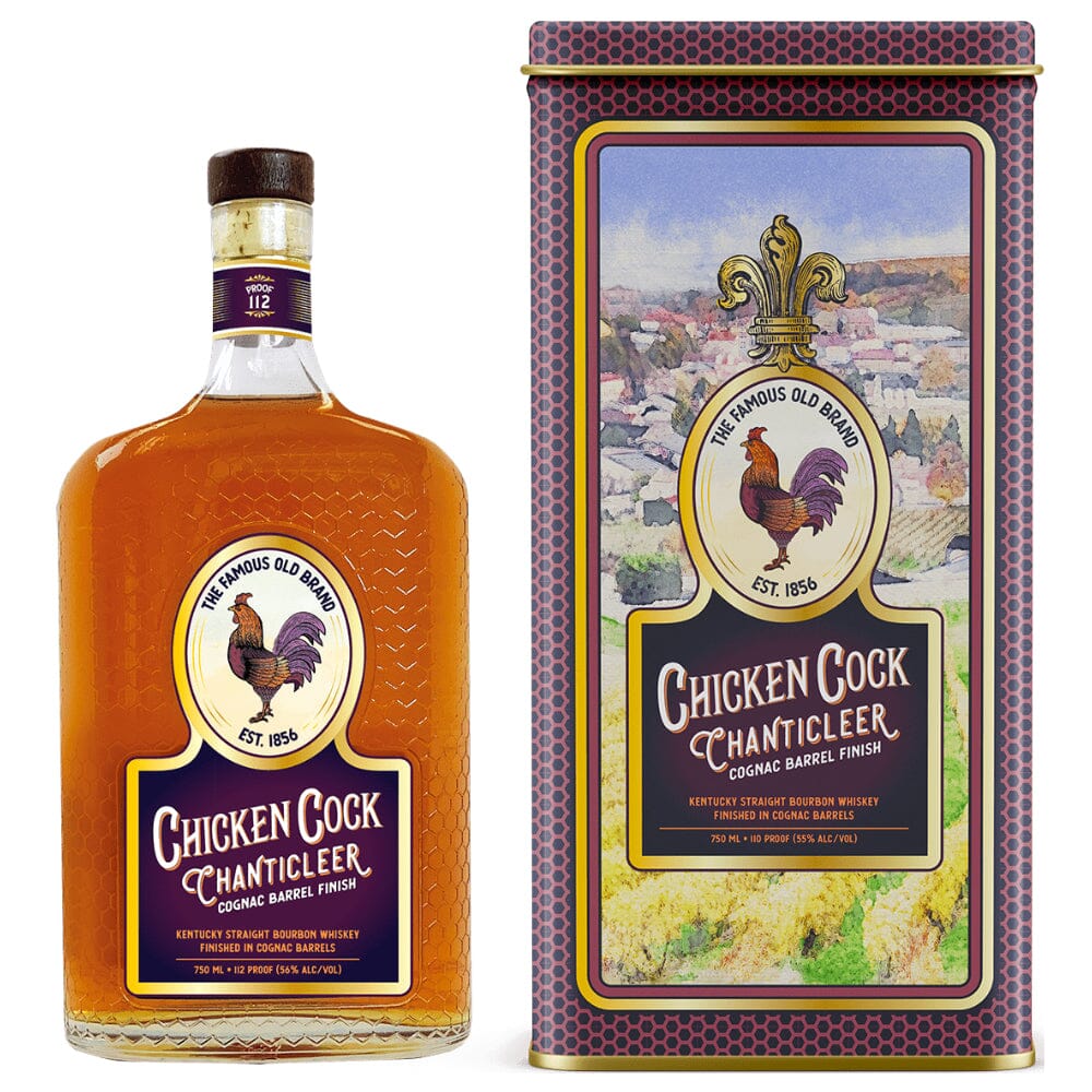 Chicken Cock Chanticleer Cognac Barrel Finish Annual Commemorative Tin 2nd Edition Cotton Club