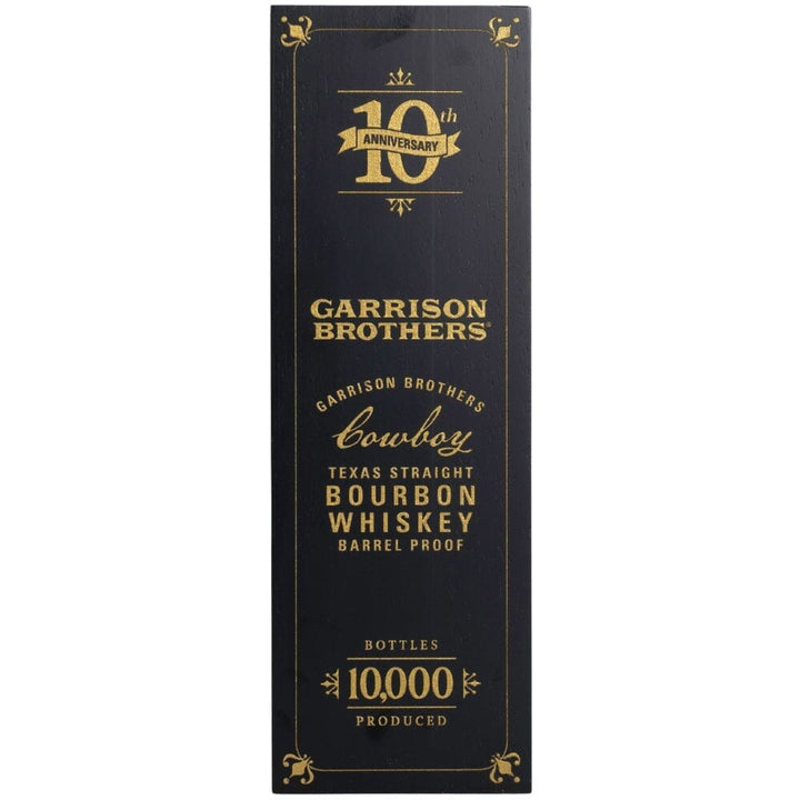 Garrison Brothers 2024 Cowboy Bourbon 10th Anniversary Edition