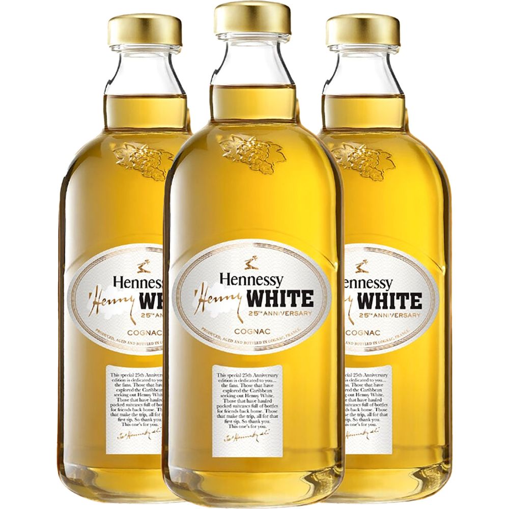 Hennessy Henny White Cognac 3 Pack