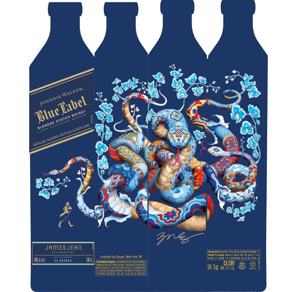 Johnnie Walker Blue Label Year of the Snake 2025 Limited Edition ...
