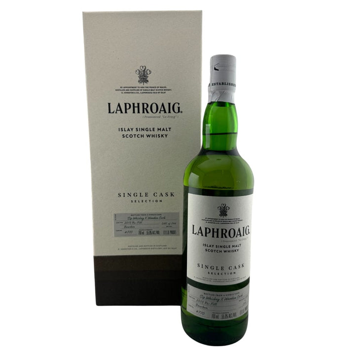 Laphroaig Single Cask Selection by Sip Whiskey X Wooden Cork