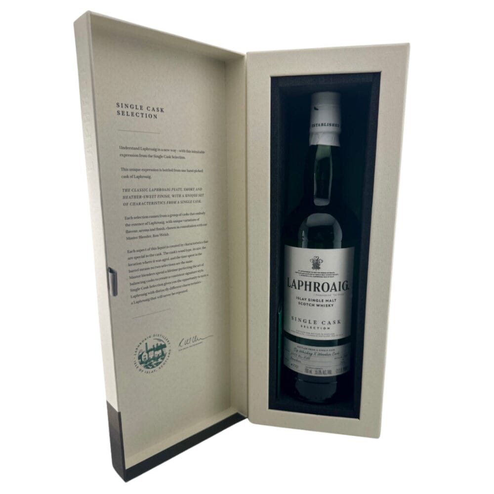 Laphroaig Single Cask | Sip Whiskey x Wooden Cork Selection