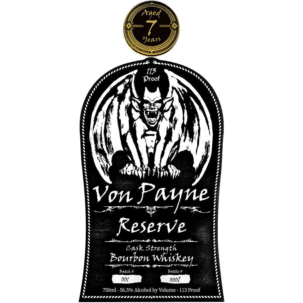 Von Payne Reserve Cask Strength Bourbon