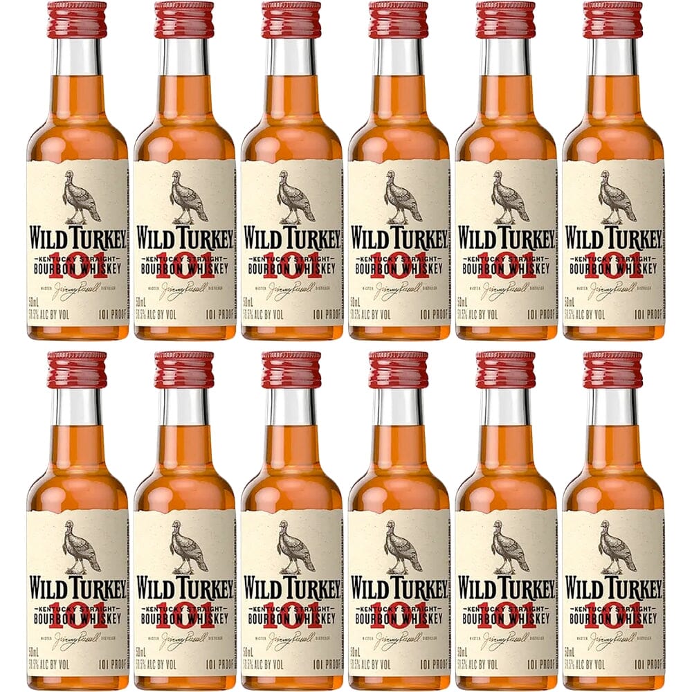 Wild Turkey 101 50ml 12 Pack