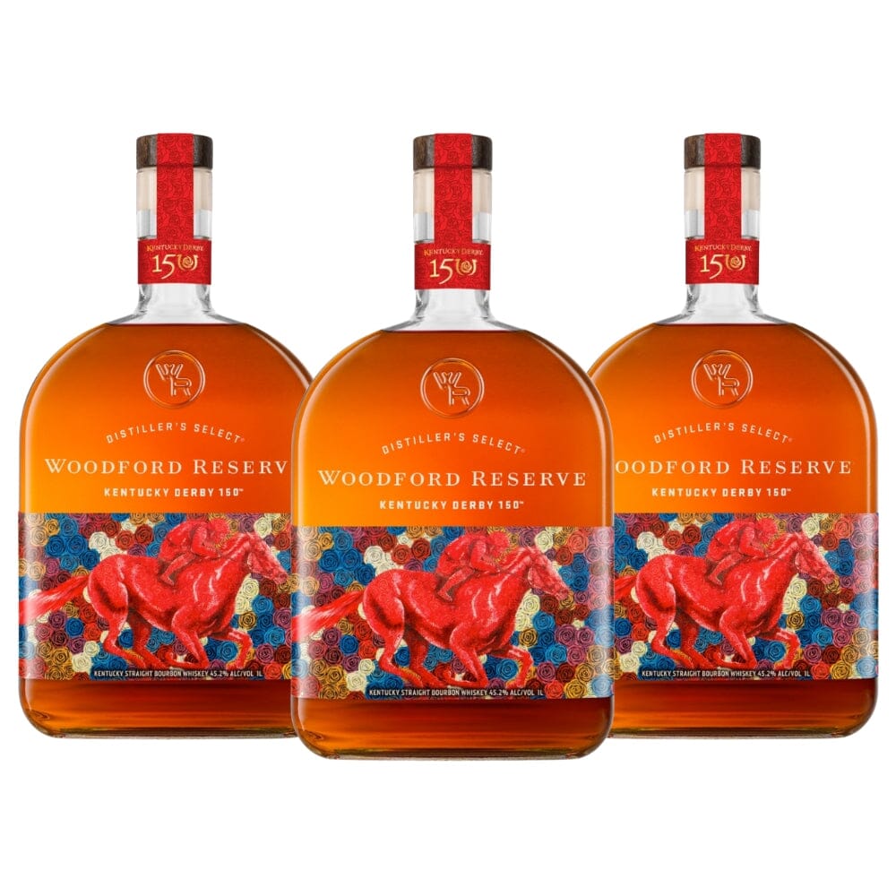 Woodford Reserve Kentucky Derby 150th Edition 3 Pack