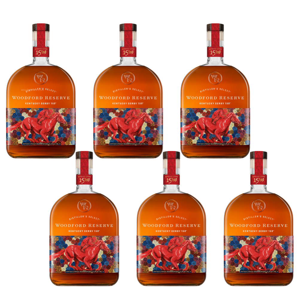 Woodford Reserve Kentucky Derby 150th Edition 6 Pack