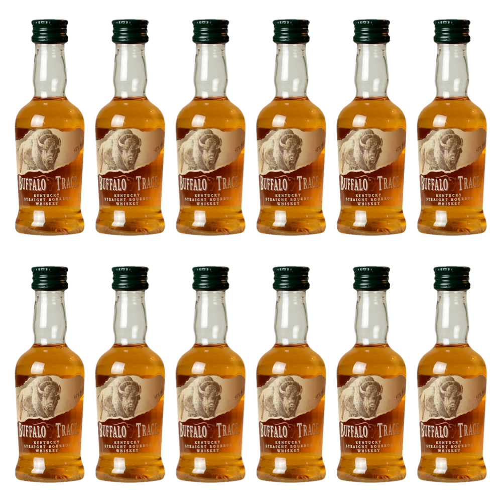 Buffalo Trace Bourbon 50ml Miniature 12 Pack