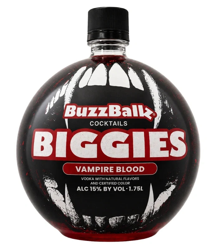 BuzzBallz Biggies Vampire Blood Pre-Mixed Cocktails 1.75L