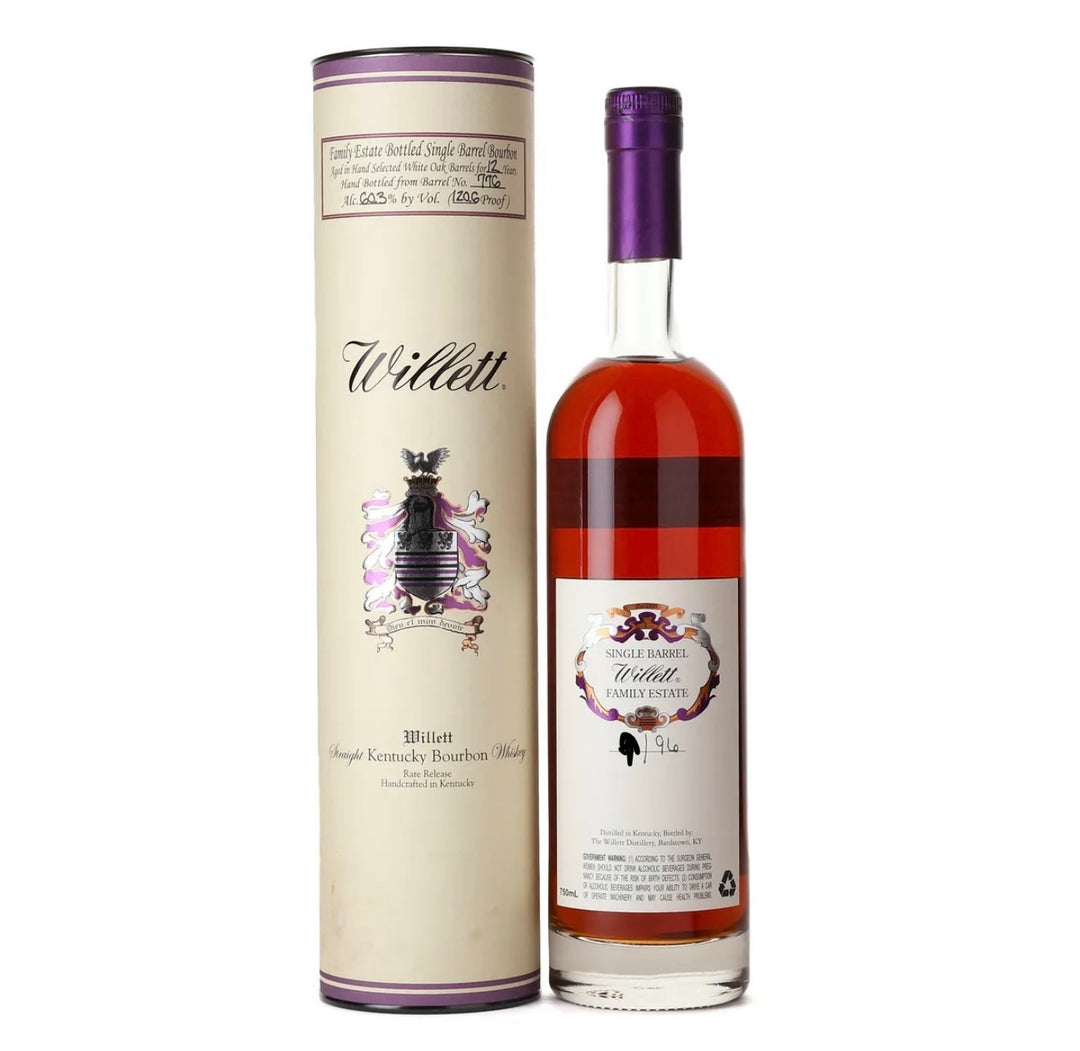 Willett Family Estate 12 Year Single Barrel Bourbon #776 Gift Shop 120.6 Proof 750ml