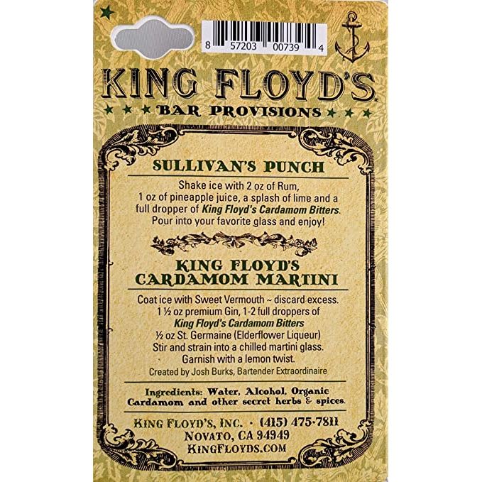 KING FLOYD'S Cardamom Bitters