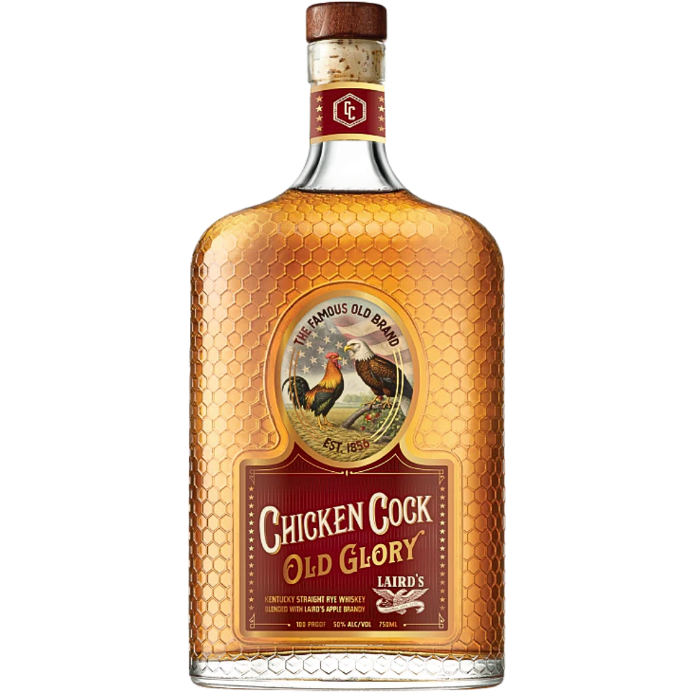 Chicken Cock Old Glory Rye Whiskey America 250th anniversary limited edition 750ml