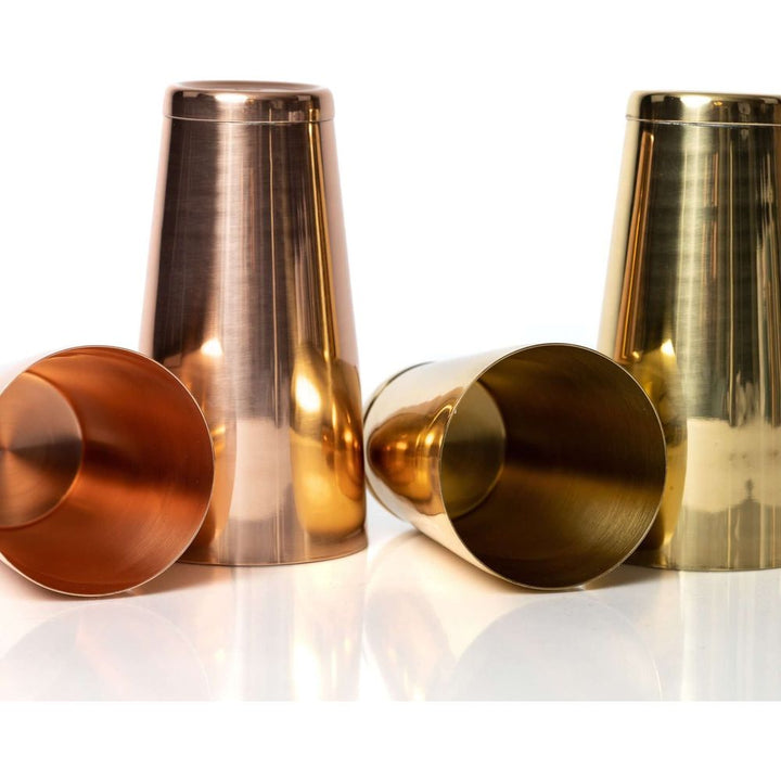 Solid 100% Copper and 100% Brass Shakers