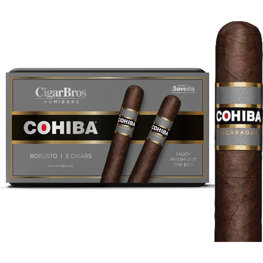 Cohiba Nicaruga Premium Cigars Set + Personal Humidor by CigarBros