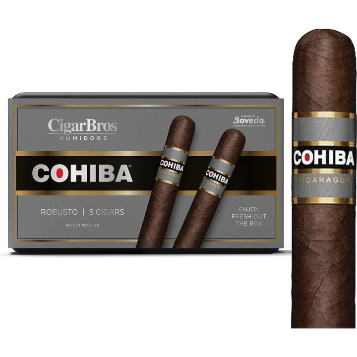 Cohiba Nicaruga Premium Cigars Set + Personal Humidor by CigarBros