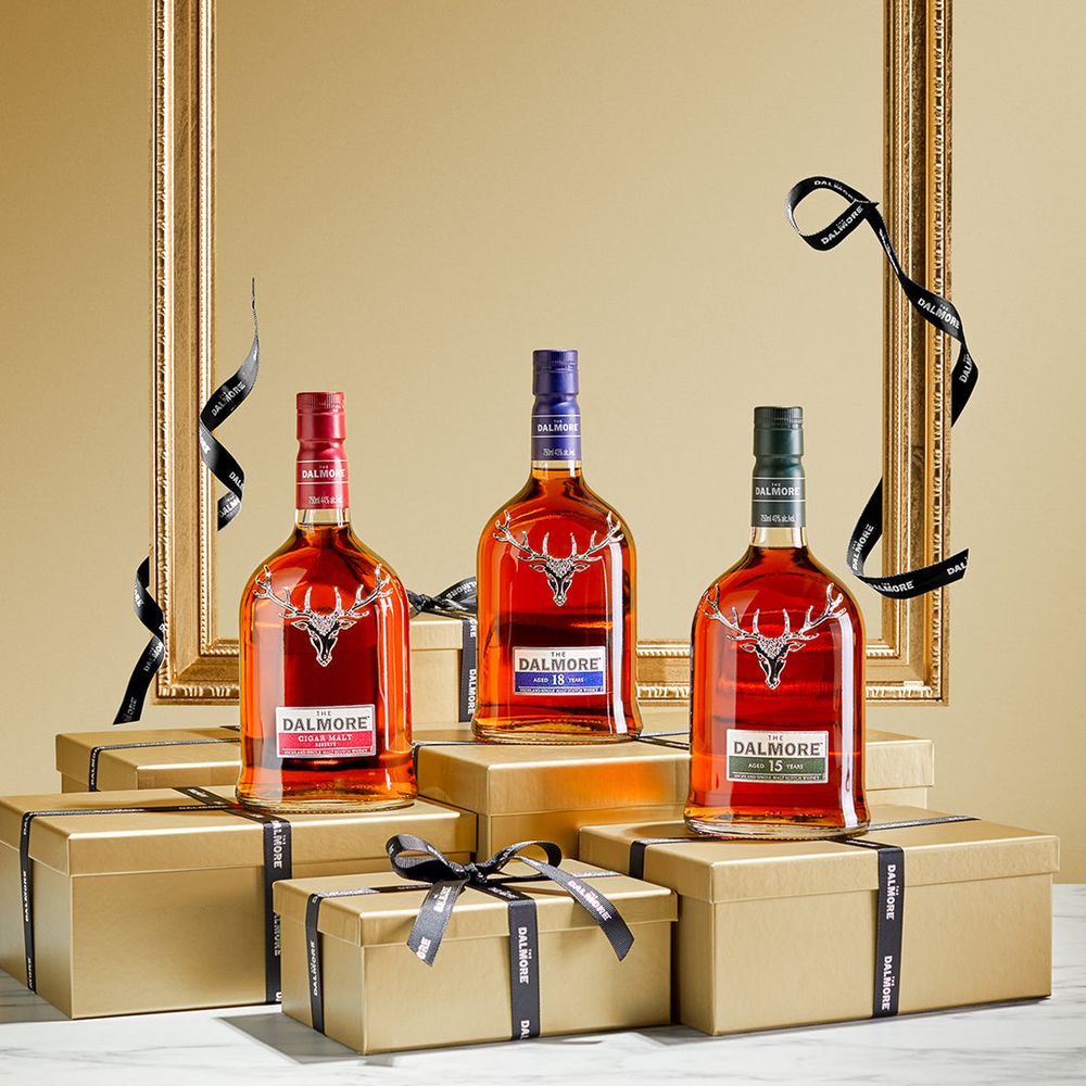 The Dalmore 15 Year, 18 Year & Cigar Malt Reserve Scotch