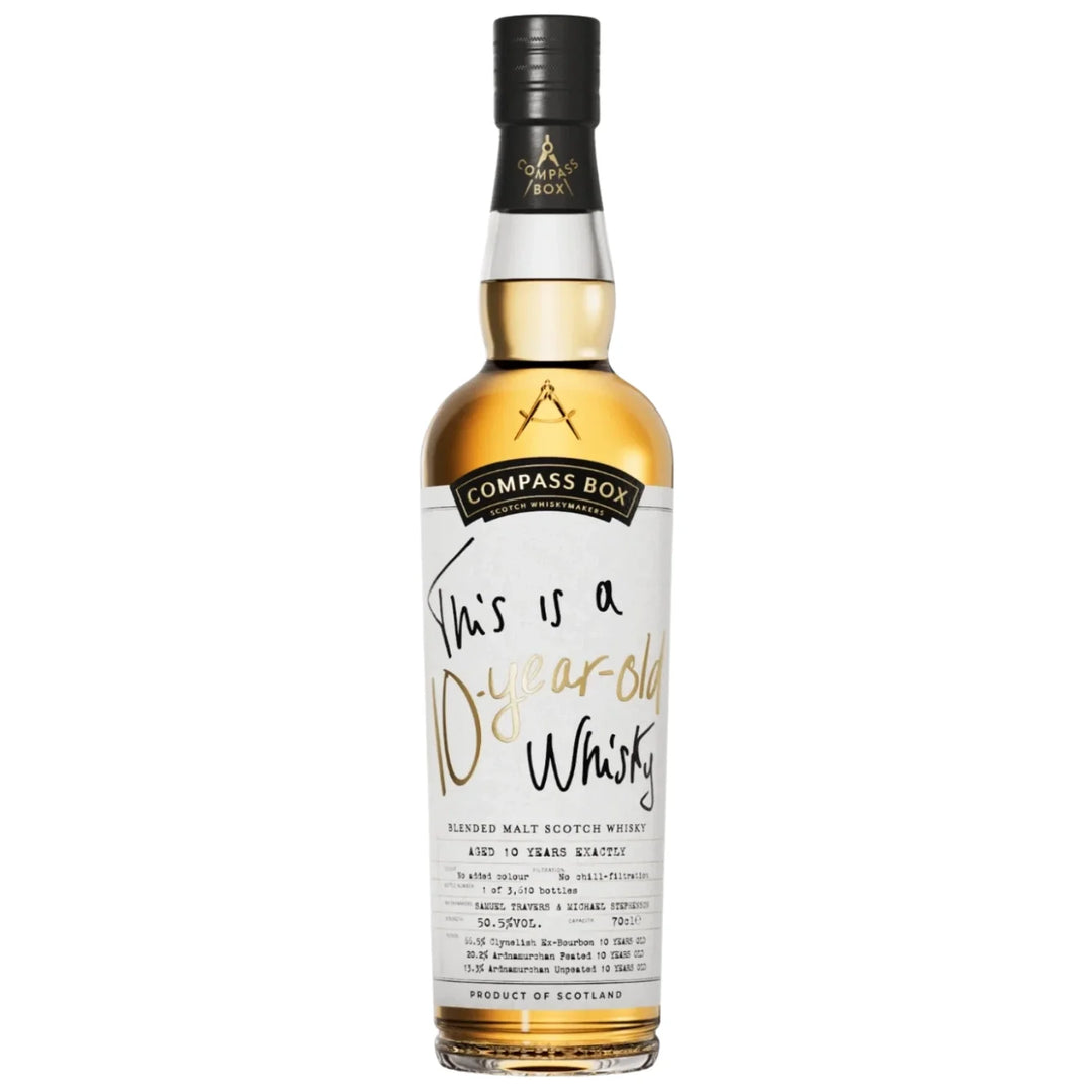 Compass Box 'This is a 10-Year-Old Whisky' Scotch Whisky 700mL