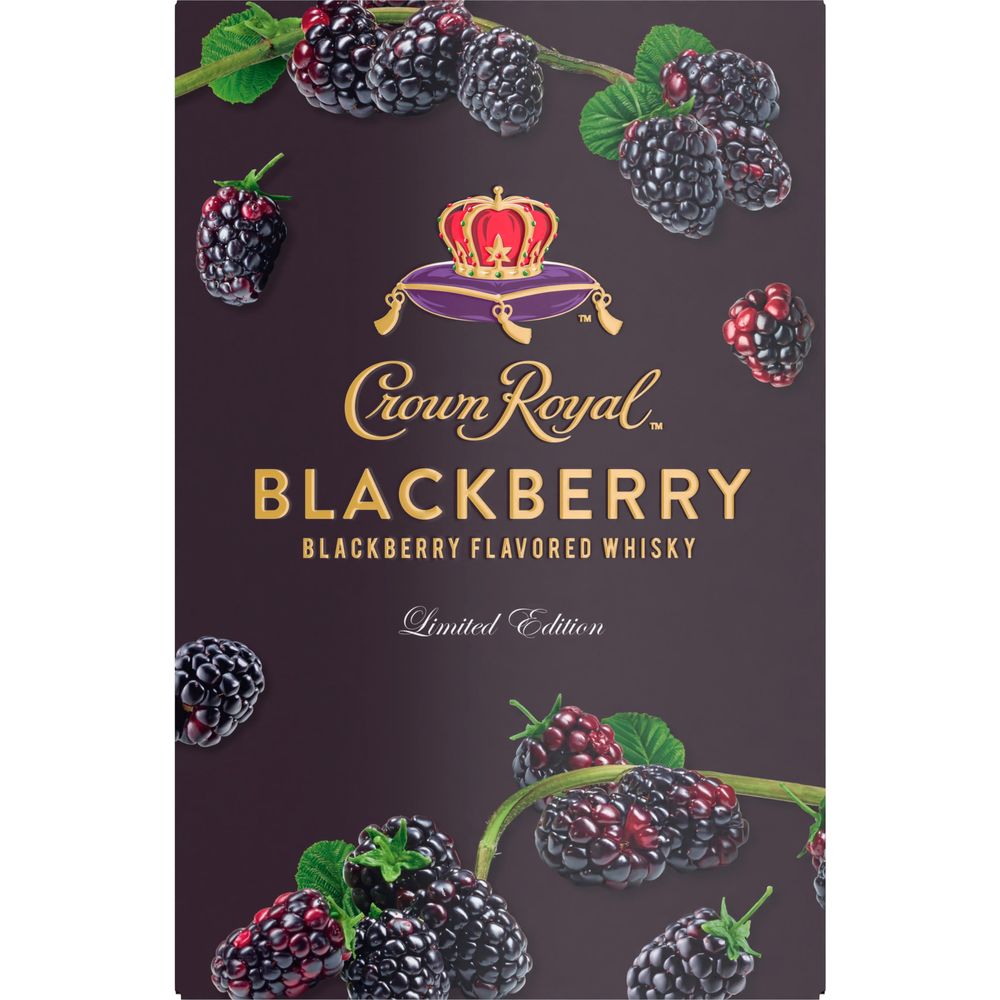 Crown Royal Blackberry Flavored Whisky Wooden Cork
