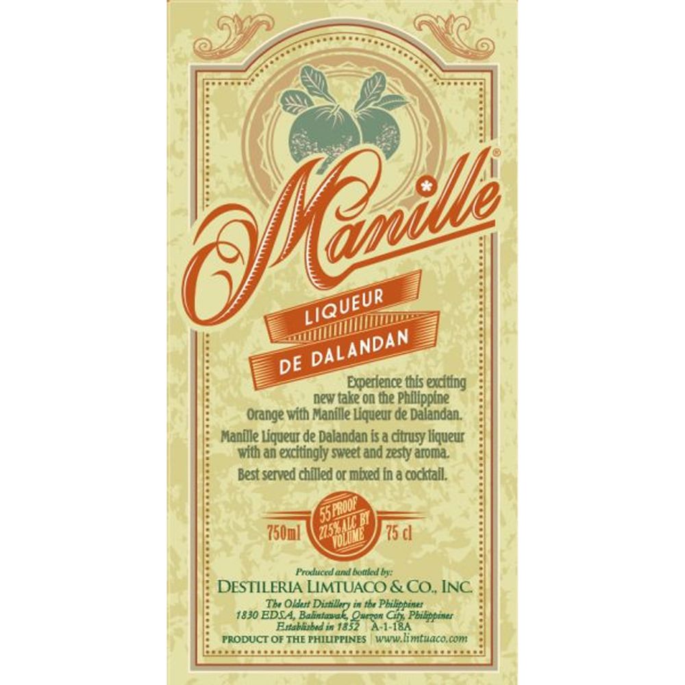 Destileria Limtuaco Manille Liqueur De Dalandan – Wooden Cork