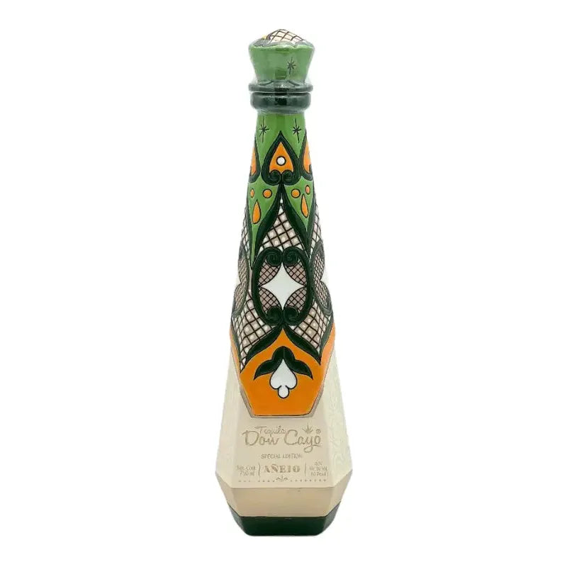 Don Cayo Tequila Anejo Ceramic Green 750mL