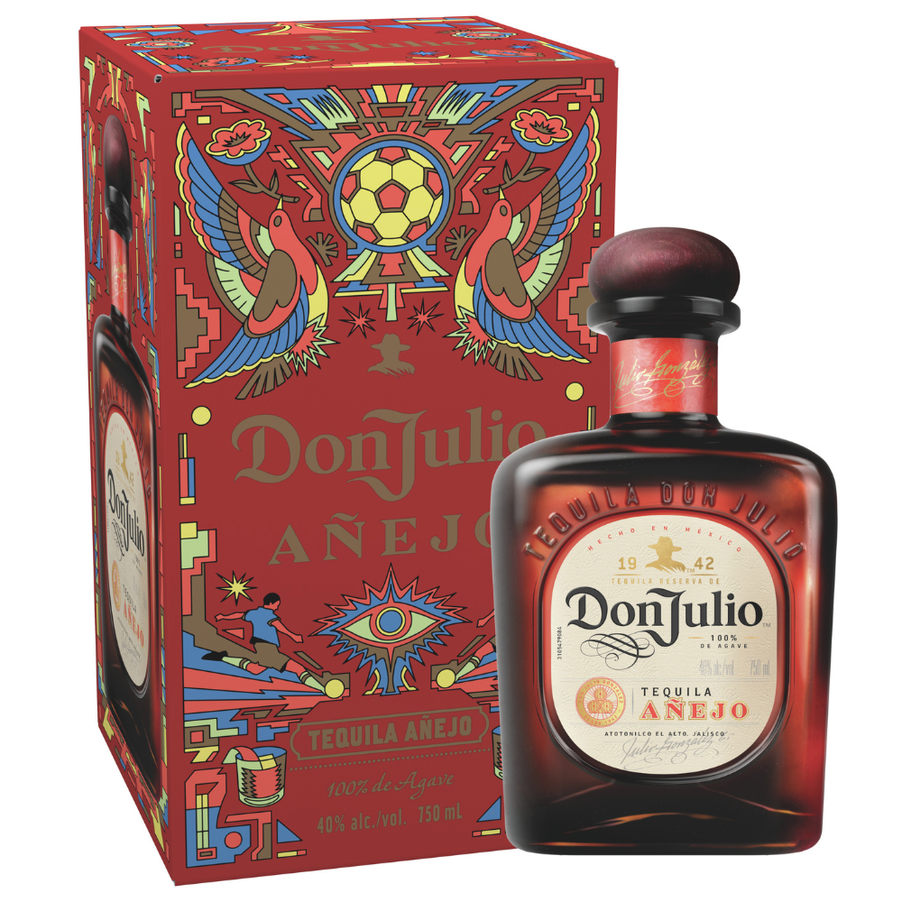 Don Julio Anejo Summer of Futbol Raul Urias limited edition tequila pre-sale 750ml
