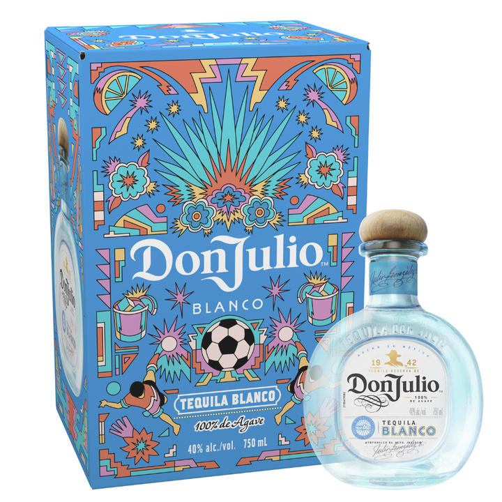 Don Julio Blanco Summer of Futbol Raul Urias limited edition tequila pre-sale 750ml