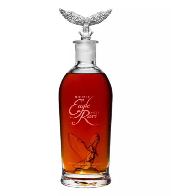 Double Eagle Very Rare 2026 — Bottle and Decanter Detail