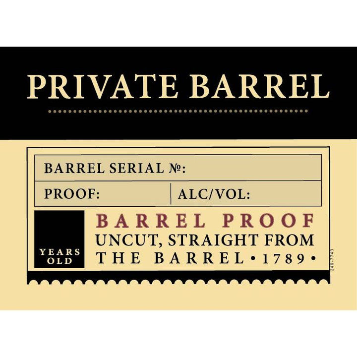 Elijah Craig Barrel Proof Wooden Cork Barrel Select #2 125.4 Proof