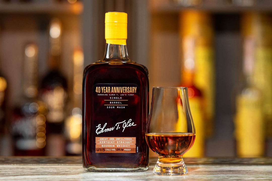 Elmer T. Lee 40th Anniversary Edition Uncut & Unfiltered Bourbon