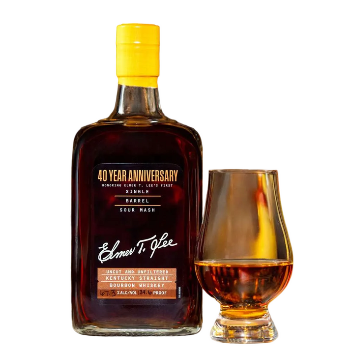 Elmer T. Lee 40th Anniversary Edition Uncut & Unfiltered Bourbon