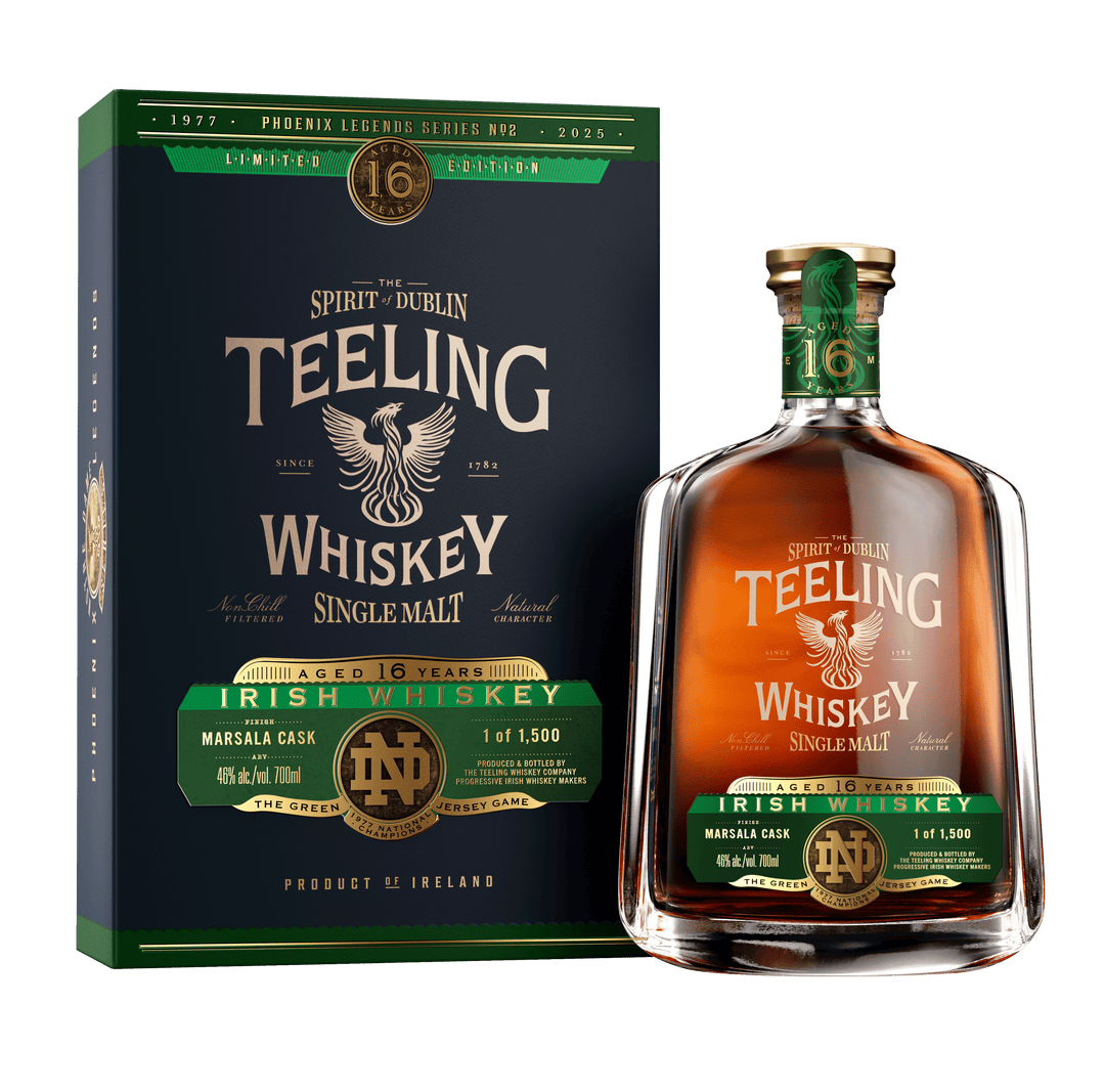 Teeling Notre Dame Phoenix Legends Series No. 02 16 Year Single Malt Irish Whiskey 700mL
