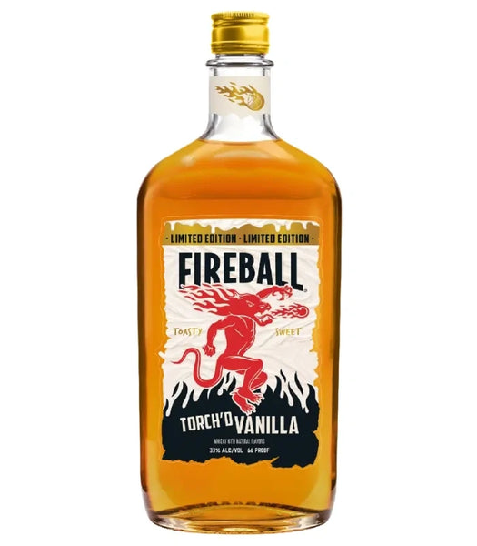 Fireball Torch'd Vanilla | Flavored Whisky – Wooden Cork