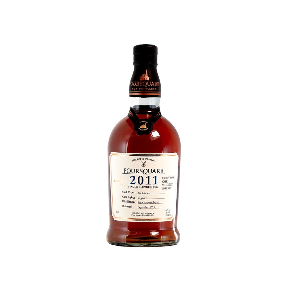 Foursquare 2011 Mark XXIV Exceptional Cask Selection Single Blended Rum 750mL