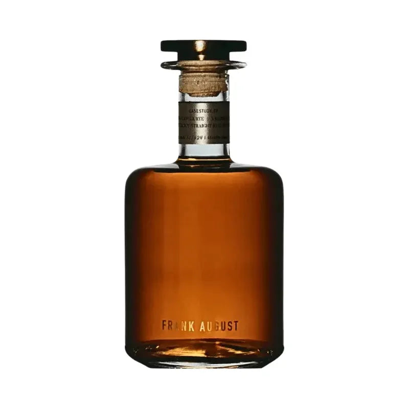 Frank August Case Study: 04 4X Oaked Proofed in Barrel Double Oaked Bourbon & Rye Whiskey
