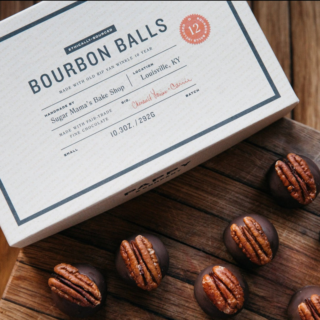 Pappy & Company Handmade Bourbon Balls (Pack of 12)