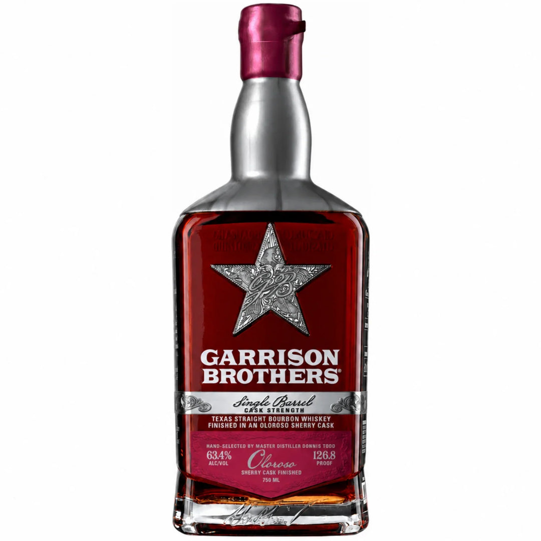 Garrison Brothers Single Barrel Cask Strength Oloroso Sherry Cask Finish Bourbon 750mL