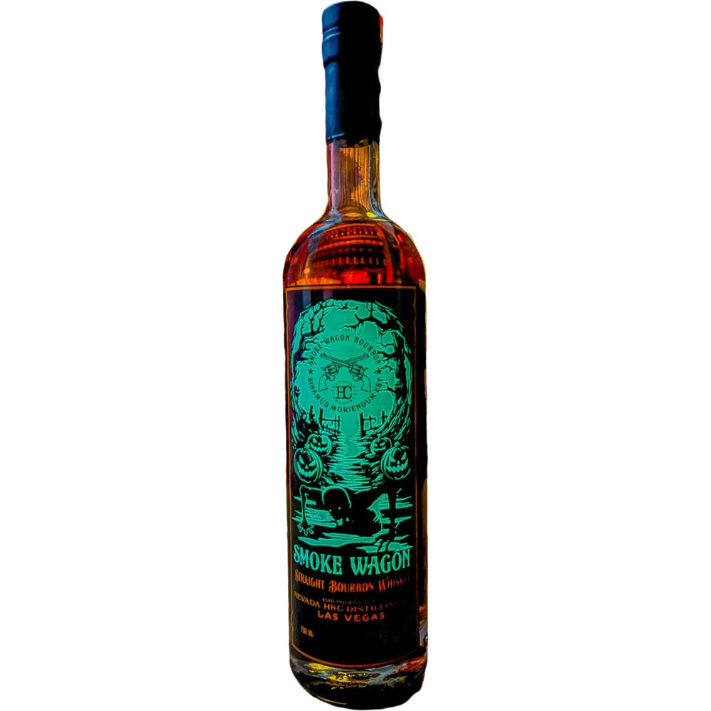 Smoke Wagon Straight Bourbon Glow In The Dark Halloween Edition 2024